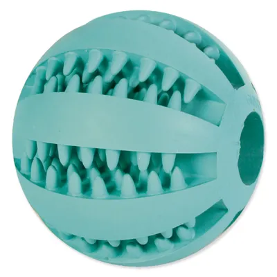 Productafbeelding van Trixie Denta Fun Honkbal, Mintfris, Natuurrubber, diameter 7 cm