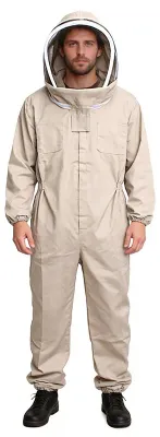 Produktbild von Bienenschutzanzug XXL - Imkeroutfit - Schutzkleidung - Bienenzuchtanzug - Baumwollmaterial - Hochwertige Qualität - Imkeranzug
