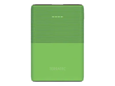 Produktbild von TERRATEC Powerbank P50 Pocket Green Flash 5.000mAh