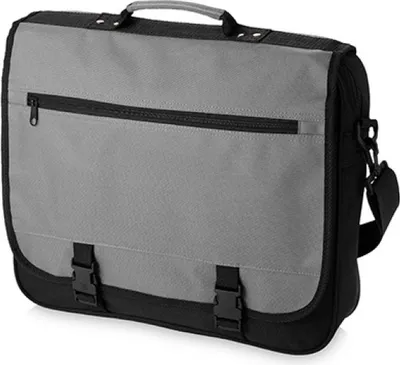 Produktbild von Printwear 119218 | Anchorage Conference Bag / 39 x 42 x 11,5 cm - Farbe: Ash/Black - Größe: 39 x 42 x 11,5 cm