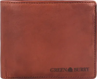 Produktbild von Greenburry Vintage Washed Geldbörse Leder 13 cm