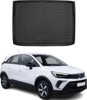 Immagine prodotto di Tappetino per bagagliaio Fodera per Opel Crossland X 2017-2021 Gomma TPE Nero