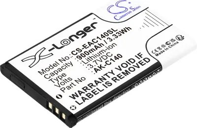 Immagine prodotto di TECHTEK Batteria compatibile con [Bea-fon] AL250, AL450, C140, C150, C220, C240, C245, C70, Classic Line C140, Classic Line C50, S33, S400, S400_EU00
