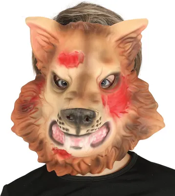 Produktbild von Wolfsmaske Tier Maske für Erwachsene