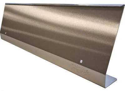 Produktbild von Halterung für Parkplatzkennzeichen zur Bodenmontage - 520x148 mm
