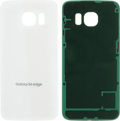 Produktbild von Gehäuse Rückseite für Samsung Galaxy S6 edge (SM-G925F),  Backcover Weiß