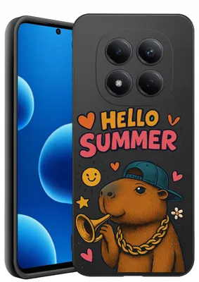 Imagen del producto de Funda de silicona mate para Xiaomi Redmi Note 15 Pro+ Plus 5G, con diseños