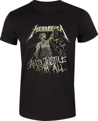 Produktbild von Metallica And Justice For All Tracks Black 2XL T-Shirt