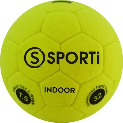 Zdjęcie produktu dla Piłka nożna halowa Sporti France żółta 4 żółta 4