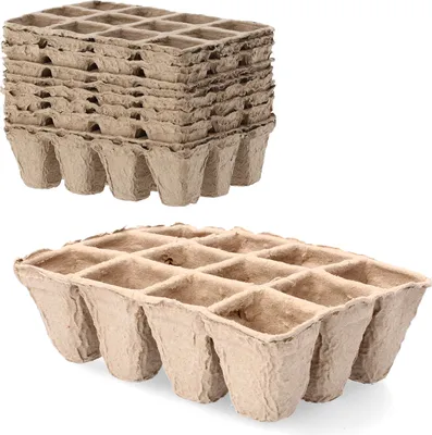 Produktbild von Gardenline Set Mit 10 Torftopferuntersäulen 15,5X11,5X5Cm Eda8488