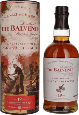 Image de The Balvenie STORIES 19 Years Old A Revelation of Cask and Character 47,5% Vol. 0,7l en boîte cadeau
