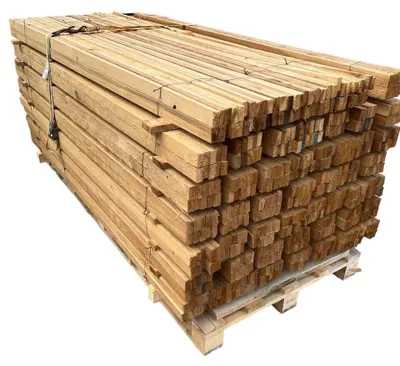Produktbild von Dachlatte/ Konstruktionsholz Fichte braun imprägniert 24 x 48 mm – 1000mm