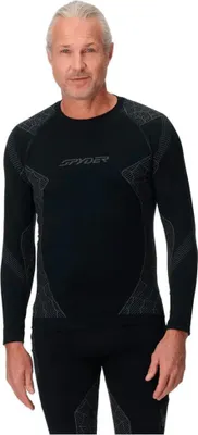 Produktbild von Spyder Momentum Langarm-baselayer Schwarz S-M Herren Schwarz S-M