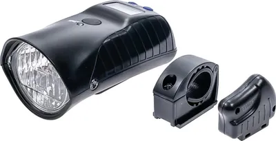 Produktbild von Profex Fahrrad Batterie Scheinwerfer mit Computer 14 Funktionen inkl. Batterien