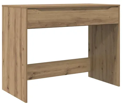 Produktbild von vidaXL Schreibtisch mit Schublade Artisan-Eiche Holzwerkstoff