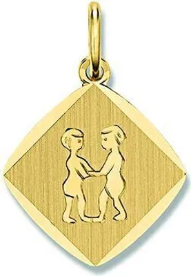 Produktbild von Anhänger Sternzeichen 333/- Gelbgold Zwillinge