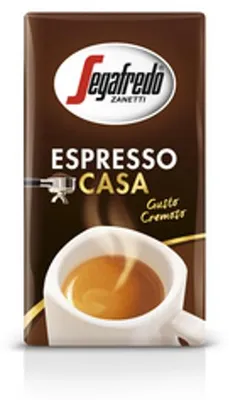 Zdjęcie produktu dla Segafredo Espresso Casa, 250 g, Kawa, Lekko palona, 1 szt., Torba
