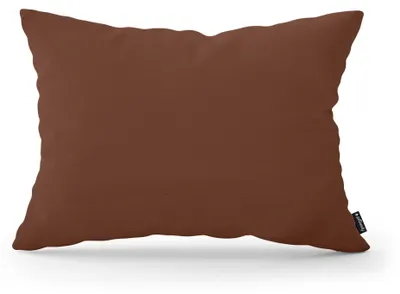 Imagen del producto de Cojín decorativo liso Sepia marrón 40 × 55 cm