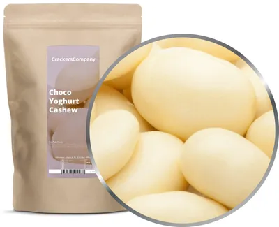 Produktbild von CrackersCompany Schoko Joghurt Cashew (Choco Yoghurt Cashew), ZIP-Beutel 700 g