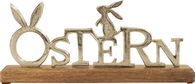 Produktbild von Mel-O-Design 9880 Schriftzug "OSTERN" auf Holzsockel