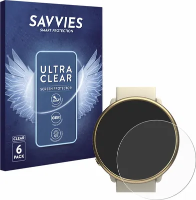 Produktbild von 6x Für Polar Ignite 2 Schutzfolie Savvies Displayschutz Display Schutz Folie Klar Transparent