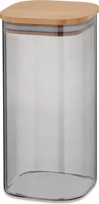 Image de KELA Dóza skladovacie sklo / drevo NEA 1,5 l KL-10778