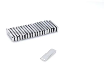 Produktbild von Top Magnesy - 50 Stück Neodym Magnete 20x6x2 mm N38 - extra starke Haftmagnete für Montage, Werkstatt & Industrie