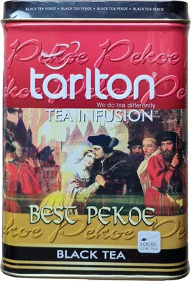 Produktbild von Tarlton Black Tea Pekoe – Reiner Ceylon-Schwarztee, 250 g
