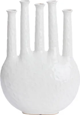 Produktbild von Light & Living - Vase BEKAPO - 34x14x48cm - Weiß