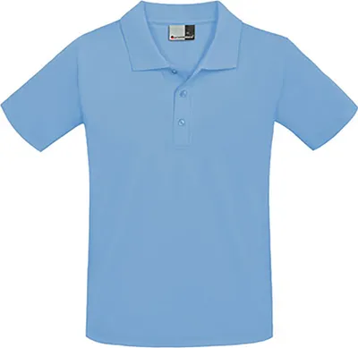 Produktbild von Superior Poloshirt Herren, Himmelblau, XS