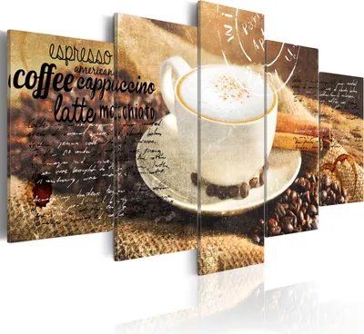 Immagine prodotto di Murale moderno 030107-20 (100x50) - 5 pezzi di immagini fotografiche su tessuto non tessuto Leiwnand Foto Decorazione Arte Murale Stampa