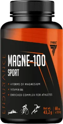 Productafbeelding van Trec Nutrition | Magne 100 Sport Endurance | Verrijkt magnesiumcomplex