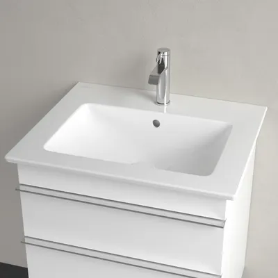 Produktbild von Villeroy & Boch Venticello Waschtisch 60 x 50,5 cm, mit 1 Hahnloch, mit Überlauf