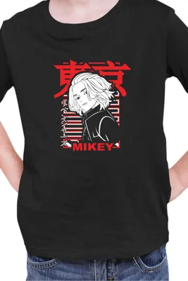 Produktbild von Kinder T-Shirt Manga Japan Anime Comics Animation Tokyo Anime Revengers 0022, 12-13 Jahr - 152 / Schwarz