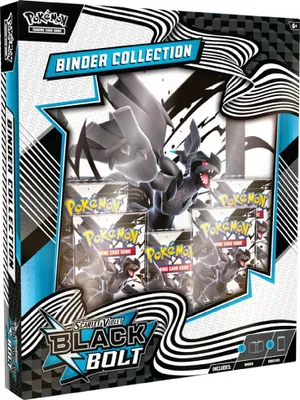 Produktbild von Pokemon SV10.5 Black Bolt - Binder Collection (Englisch)