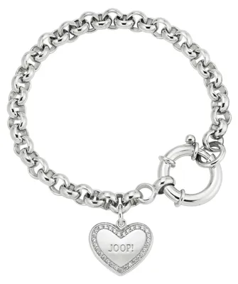 Produktbild von Joop! Damen Armband 2025051 Silber 925 mit Herz Zirkonia synth.