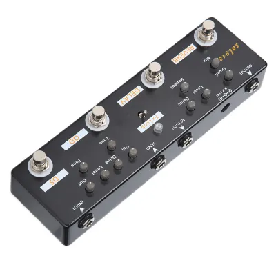 Produktbild von Gitarreneffektpedal,5 Mode Effektpedal,Effektpedal,Metal Effektpedal,Effekt mit True Bypass,Gitarren Tuning Zubehör