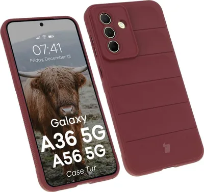Produktbild von Bizon Case Tur Samsung Galaxy A36 5G / A56 5G dunkel lila
