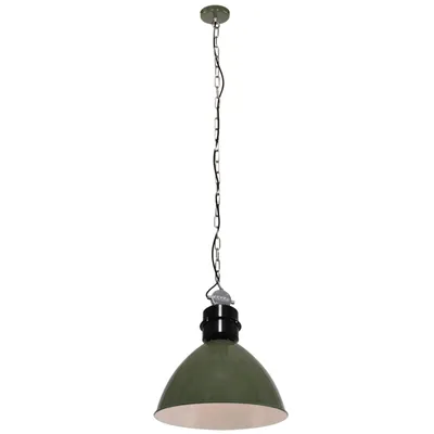 Produktbild von Steinhauer Pendelleuchte Frisk 1-flammig Grün Matt 50x50cm