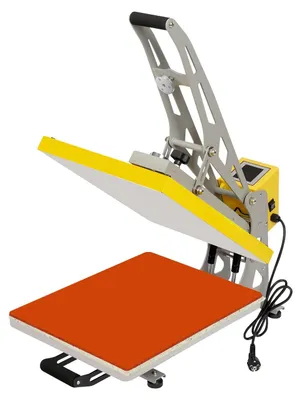 Obrázok produktu pre Lisovací stroj, výkon 2500 W, ovládanie pomocou LCD dotykovej obrazovky, nastaviteľný tlak, žltá farba, pre trh EÚ