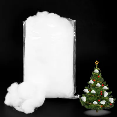 Kunstsneeuw 140 g – weiche Schneewatte für Weihnachtsdeko