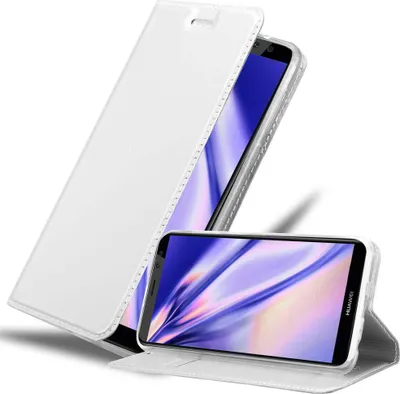 Produktbild von Cadorabo Handyhülle für Huawei MATE 10 LITE Schutz Hülle in Silber Cover Etui Book Case Booklet