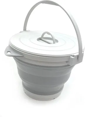 Produktbild von Faltbare Plastikwanne 10l grau