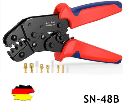 Obrázek produktu pro Krimpovací kleště Krimpovací kleště Krimpovací nástroj Krimpovací kleště pro 0,5-1,5 mm²