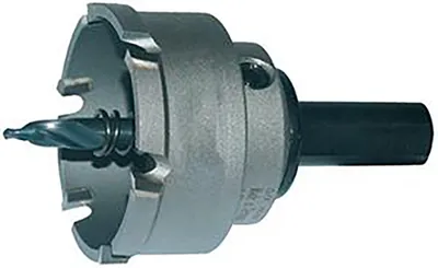 Produktbild von FORMAT Lochsäge MBS HM 100,0 mm, Schneidstoff:HM, Sägen-Ø:75 mm, Schnitttiefe:22 mm