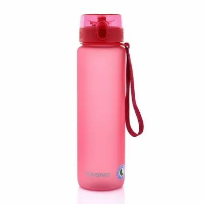 Produktbild von Casno Trinkflasche Wasserflasche auslaufsichere Sportflasche BPA-frei Tritan Gym Flasche 1050ml Rosa