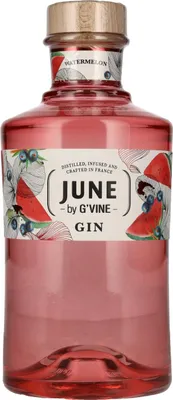 Produktbild von JUNE by G'Vine Gin Watermelon 37,5% Vol. 0,7l