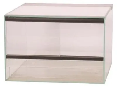 Productafbeelding van Terrarium met Schuifdeuren | 100 x 50 x 50CM voor reptielen en amfibieën