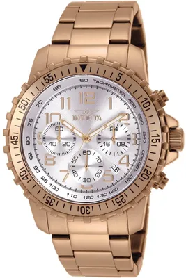 Obrázek produktu pro Invicta Specialty 11368 Pánské Hodinky - Quartz Hnutí - Nerezová Ocel se Stříbrným Ciferníkem - 45 mm