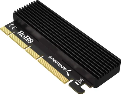 Produktbild von Sabrent EC-PCIE, PCIe, M.2, Schwarz, PC, Passiv, Windows 7, Windows 8